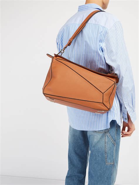 loewe puzzle bag men.